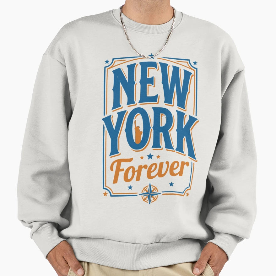 New York Sweatshirt - Casual Everyday Wear Unisex - T-Shirt, Sweatshirt, Hoodie