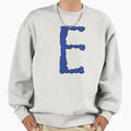 E Letter Letter E Sweatshirt - Unique Graphic for Adults - T-Shirt, Sweatshirt, Hoodie