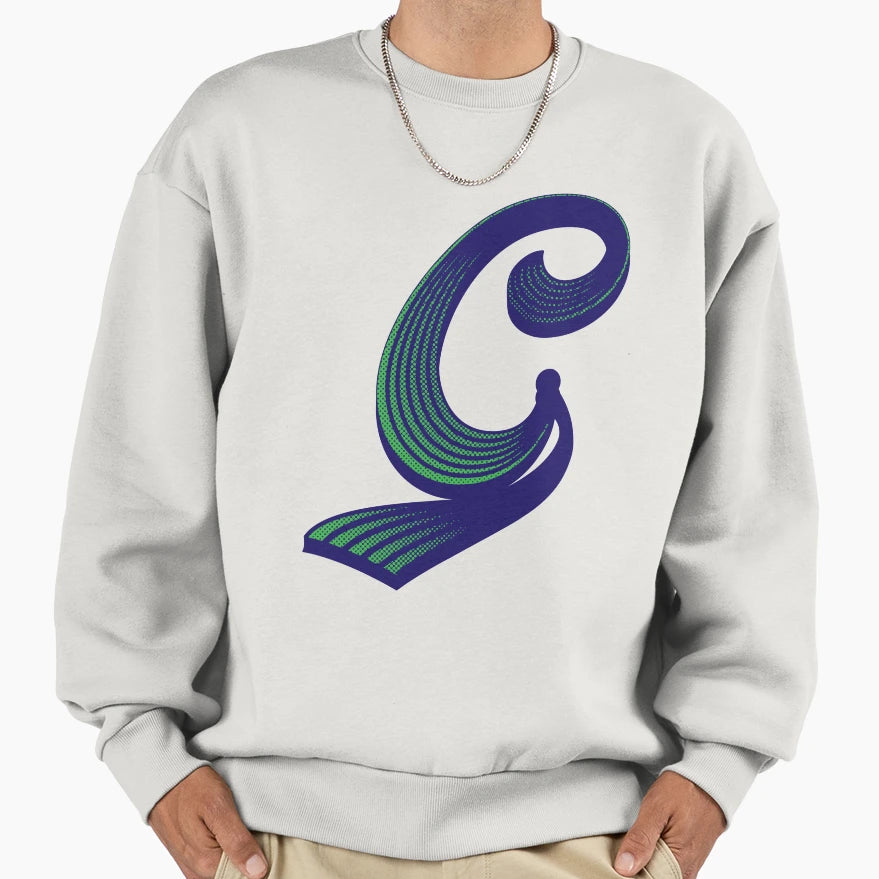 Letters C Sweatshirt - Streetwear Style Men Women - T-Shirt, Sweatshirt, Hoodie