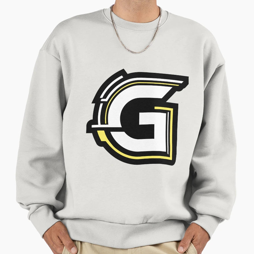 Illustration Letter G Esports Shield Sweatshirt - Aesthetic Graphic Unisex - T-Shirt, Sweatshirt, Hoodie