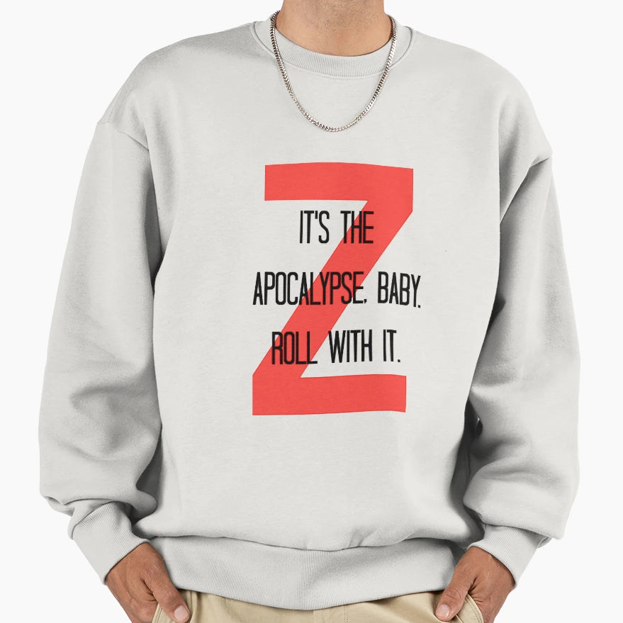 Apocalypse Z Nation Halloween Rigid Sweatshirt - Trendy Graphic for Adults - T-Shirt, Sweatshirt, Hoodie