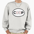 Cooperstown Ny Coop New York Oval Sweatshirt - Minimalist Print for Adults - T-Shirt, Sweatshirt, Hoodie