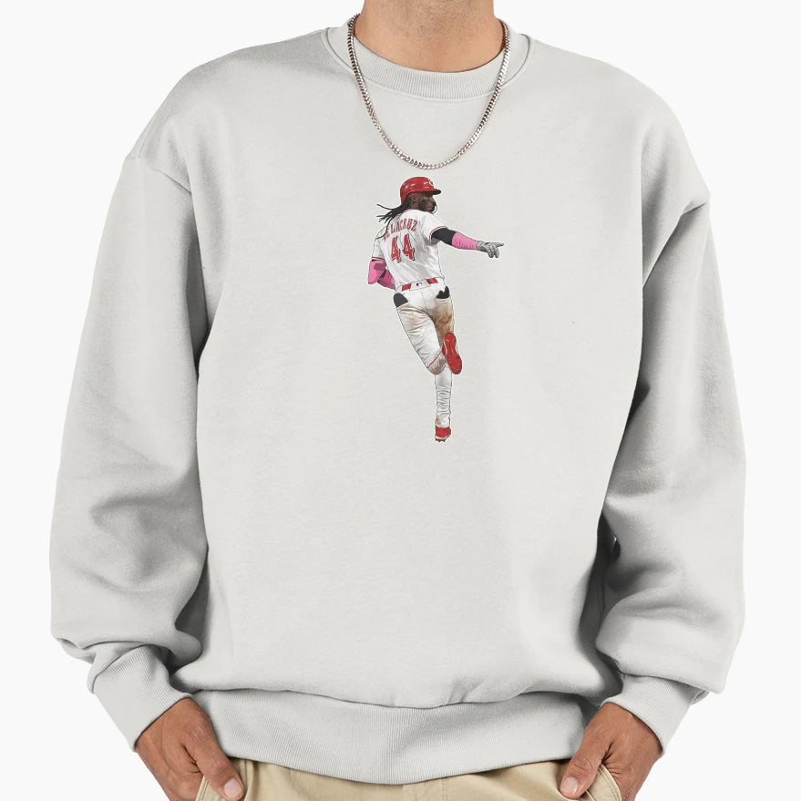 Elly De La Cruz 44 Celebrate Run Sweatshirt - Aesthetic Graphic Unisex - T-Shirt, Sweatshirt, Hoodie