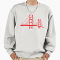San Francisco Golden Gate Bridge Sweatshirt - Trendy Graphic Unisex - T-Shirt, Sweatshirt, Hoodie