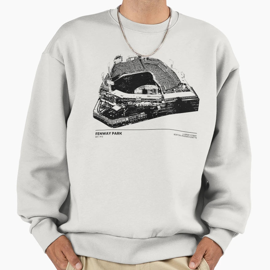 Fenway Park Sweatshirt - Streetwear Style for Adults - T-Shirt, Sweatshirt, Hoodie
