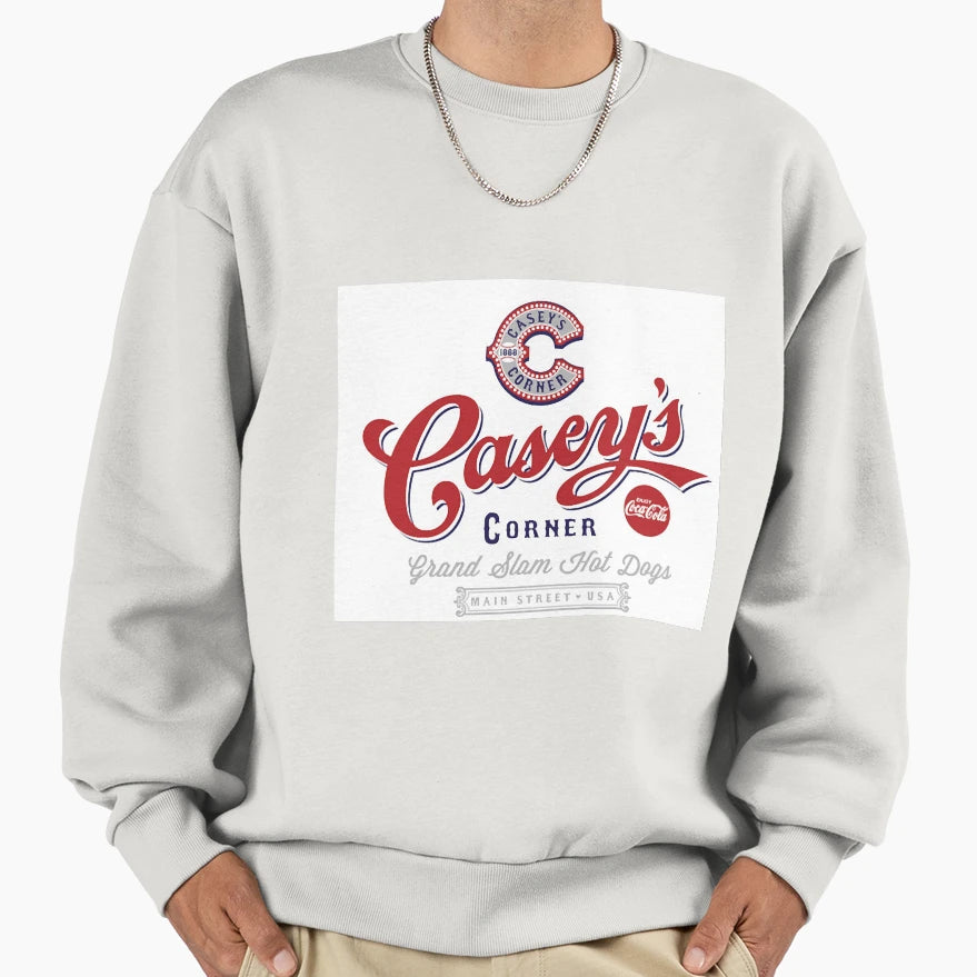 Casey Corner Mug Sweatshirt - Novelty Apparel for Adults - T-Shirt, Sweatshirt, Hoodie