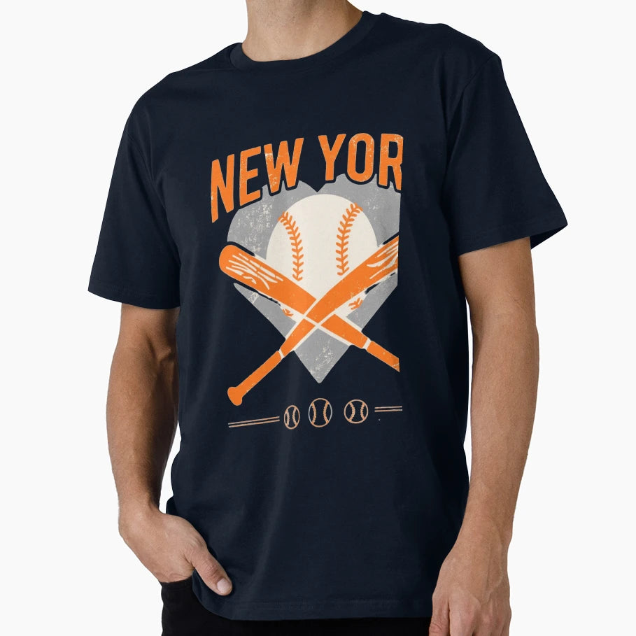 New York Baseball T-Shirt - Unique Graphic Men Women - T-Shirt, Sweatshirt, Hoodie