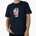 Usa Baseball Glove T-Shirt - Custom Art Print Men Women - T-Shirt, Sweatshirt, Hoodie