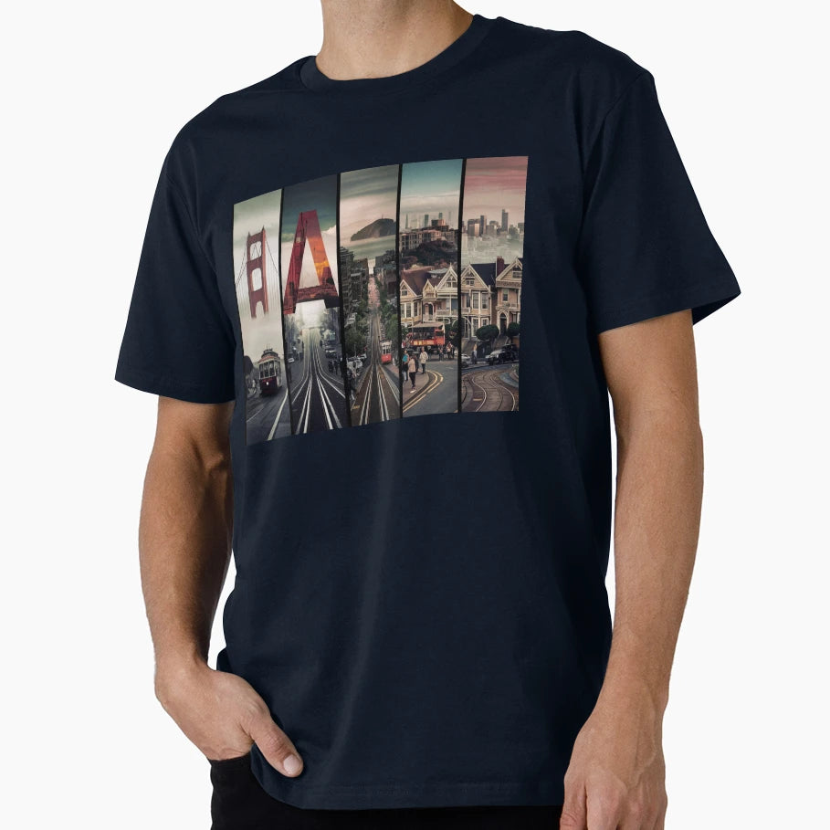 San Fransisco T-Shirt - Graphic Print Unisex - T-Shirt, Sweatshirt, Hoodie