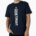 Detroit Vertical T-Shirt - Aesthetic Graphic for Adults - T-Shirt, Sweatshirt, Hoodie