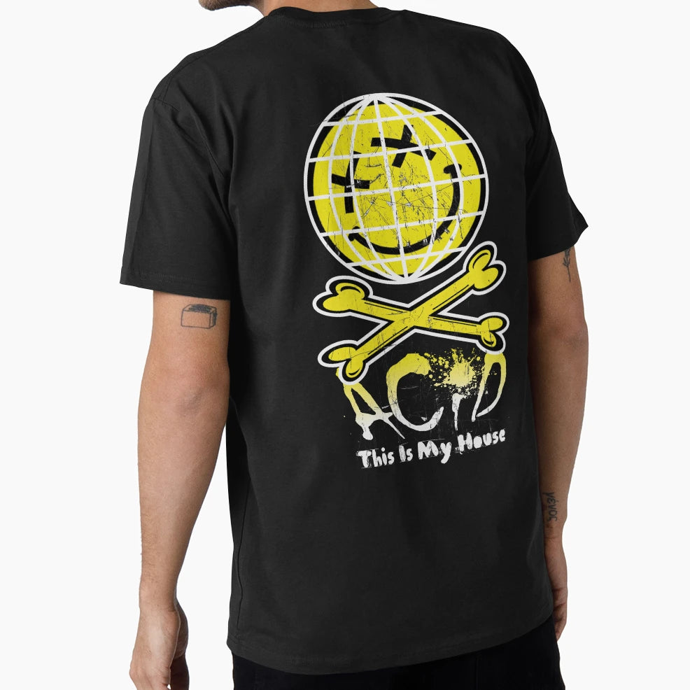 Aged Acid House T-Shirt - Casual Everyday Wear for Adults - T-Shirt, Sweatshirt, Hoodie