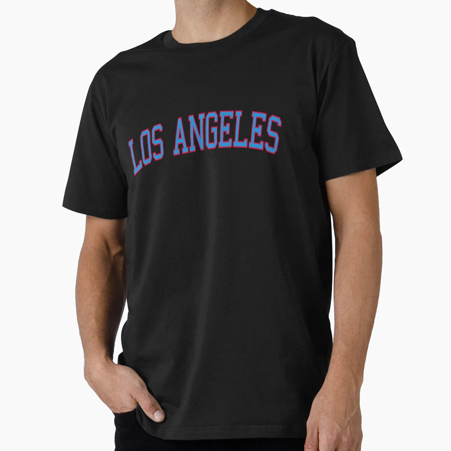 Los Angeles C Sports College Font T-Shirt - Novelty Apparel Unisex - T-Shirt, Sweatshirt, Hoodie