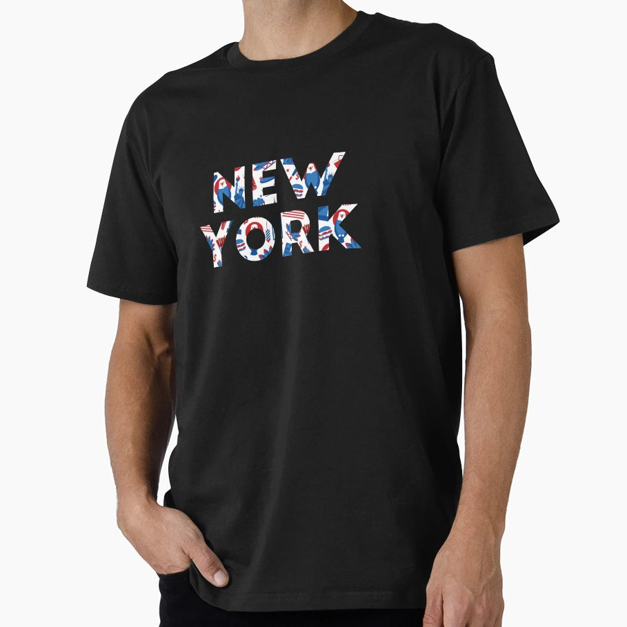 New York City T-Shirt - Fun Novelty Design for Adults - T-Shirt, Sweatshirt, Hoodie