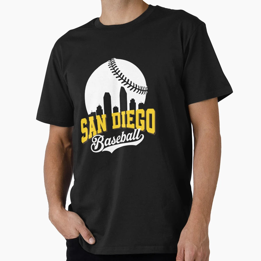 San Diego Baseball T-Shirt - Trendy Graphic for Adults - T-Shirt, Sweatshirt, Hoodie