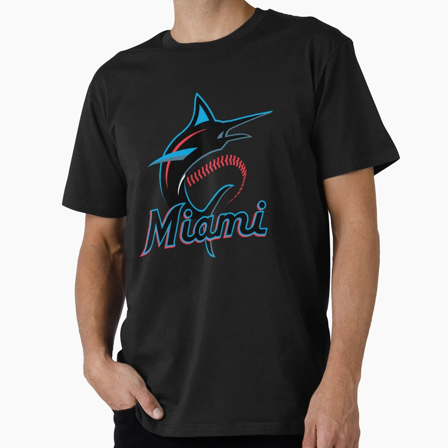 Best Seller Miami Marlin S Logo T-Shirt - Trendy Graphic for Adults - T-Shirt, Sweatshirt, Hoodie