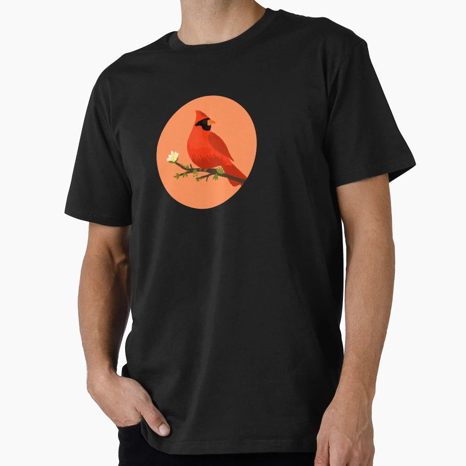 Cardinal Bird T-Shirt - Novelty Apparel for Adults - T-Shirt, Sweatshirt, Hoodie