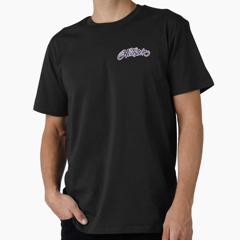 Houston Texas State Space City Script T-Shirt - Graphic Print for Adults - T-Shirt, Sweatshirt, Hoodie