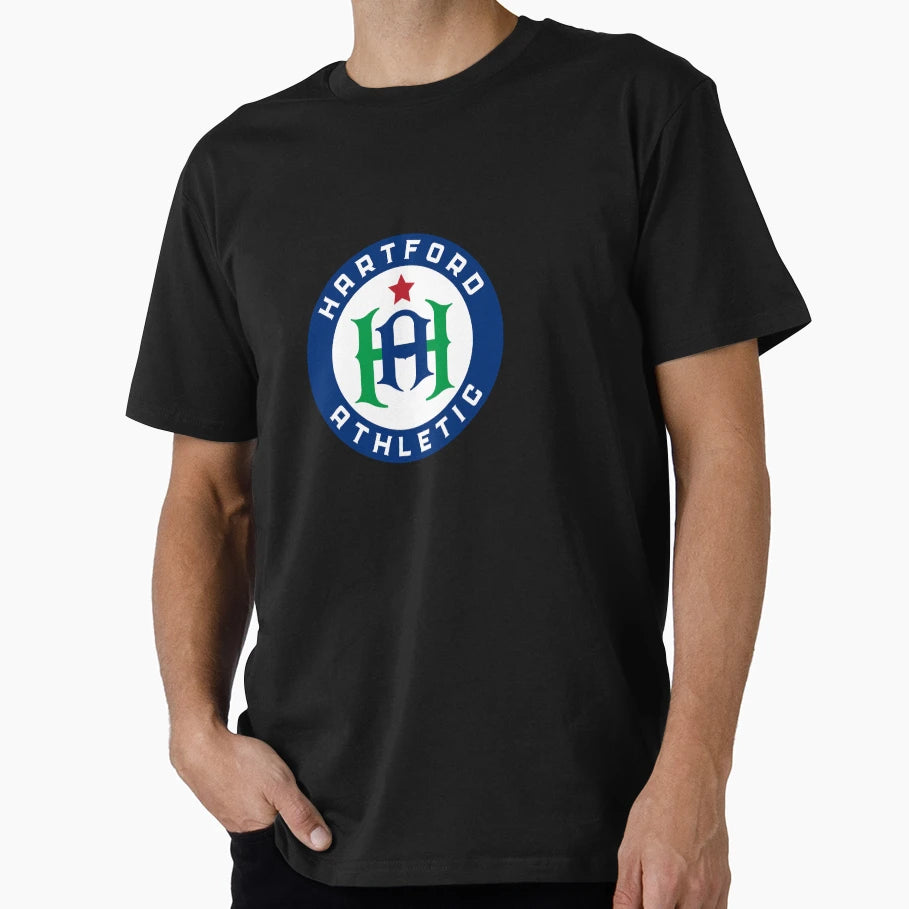 Hartford Athletic Logo T-Shirt - Minimalist Print Men Women - T-Shirt, Sweatshirt, Hoodie