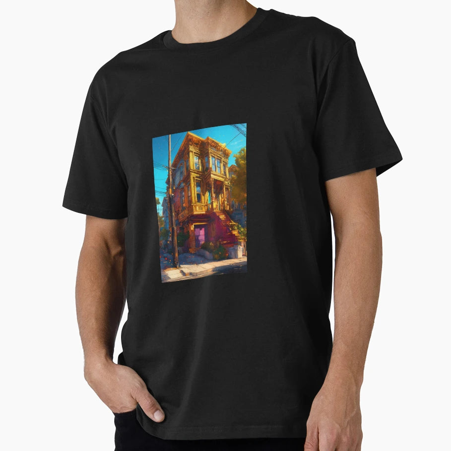 San Francisco Masterpiece Tees T-Shirt - Custom Art Print for Adults - T-Shirt, Sweatshirt, Hoodie