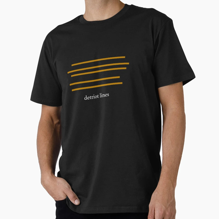 Funny Detriot Lines T-Shirt - Streetwear Style Men Women - T-Shirt, Sweatshirt, Hoodie
