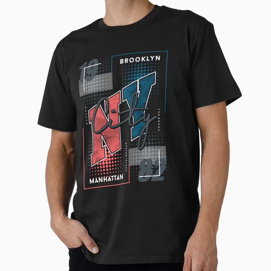 New York City 1982 Materials T-Shirt - Graphic Print for Adults - T-Shirt, Sweatshirt, Hoodie