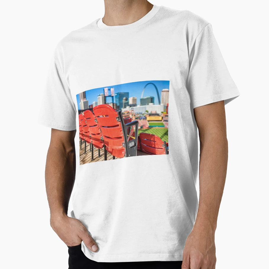 Busch Stadium T-Shirt - Casual Everyday Wear Men Women - T-Shirt, Sweatshirt, Hoodie