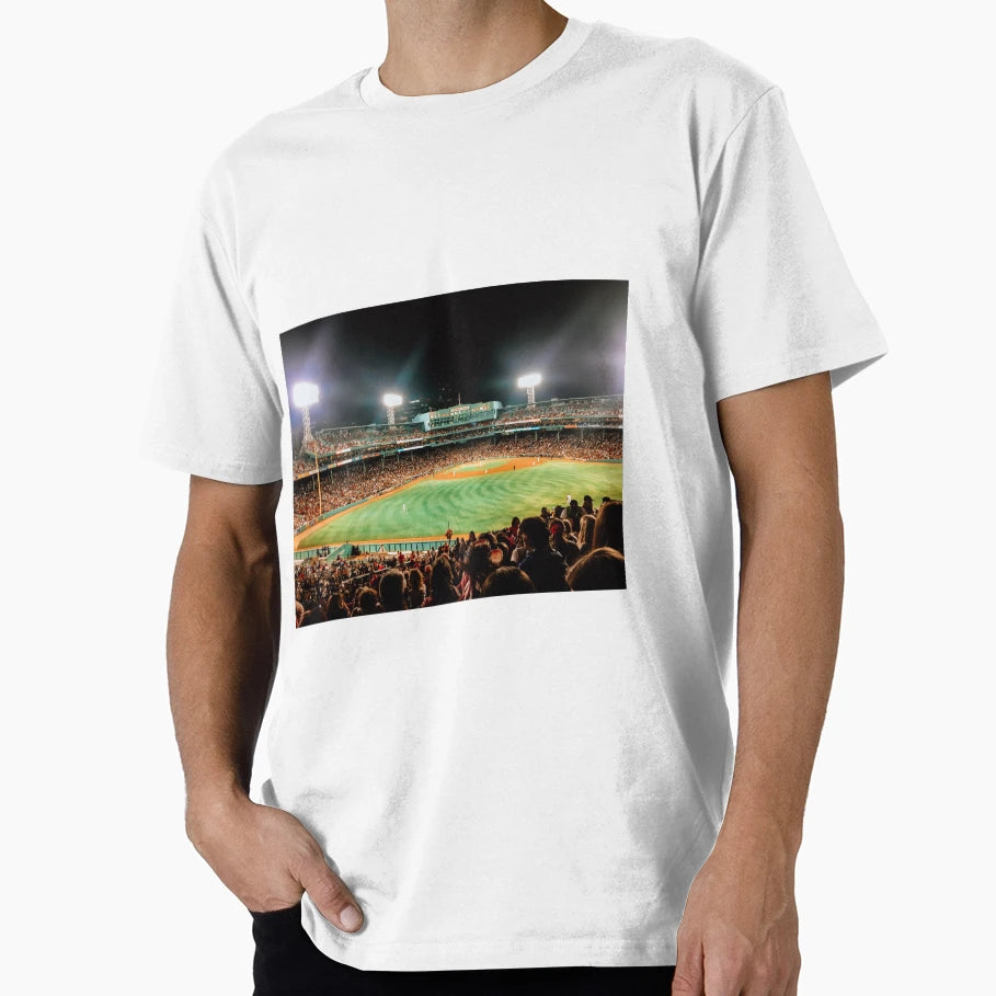 Fenway Park Under Lights T-Shirt - Minimalist Print Unisex - T-Shirt, Sweatshirt, Hoodie