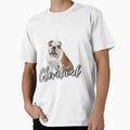 Brown Bulldog Symbol Cleveland Ohio T-Shirt - Casual Everyday Wear Unisex - T-Shirt, Sweatshirt, Hoodie