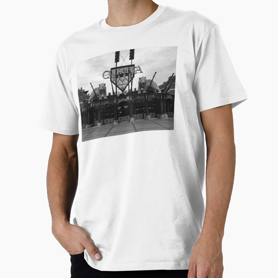 Comerica Park T-Shirt - Unique Graphic for Adults - T-Shirt, Sweatshirt, Hoodie