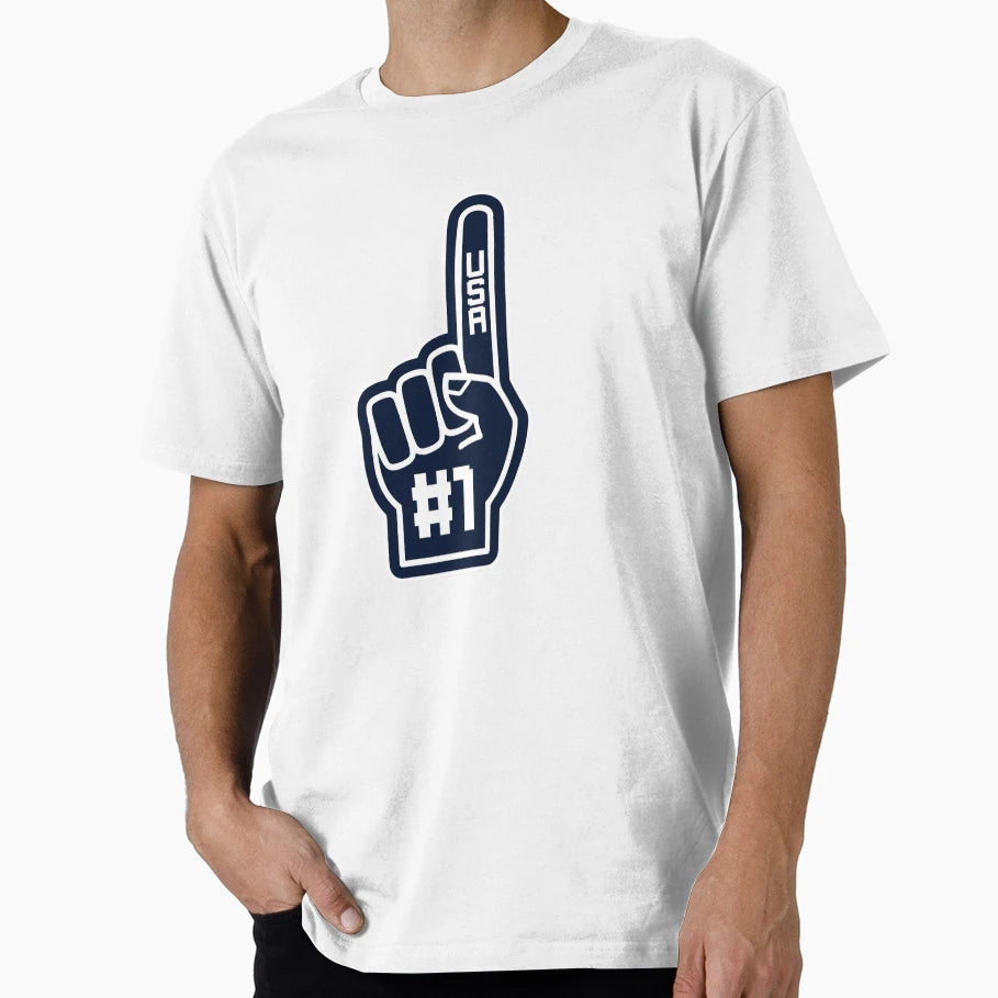 Fan Finger Number 1 Usa Team T-Shirt - Unique Graphic Unisex - T-Shirt, Sweatshirt, Hoodie