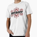 Detroit City Skyscraper Skyline T-Shirt - Unique Graphic Unisex - T-Shirt, Sweatshirt, Hoodie