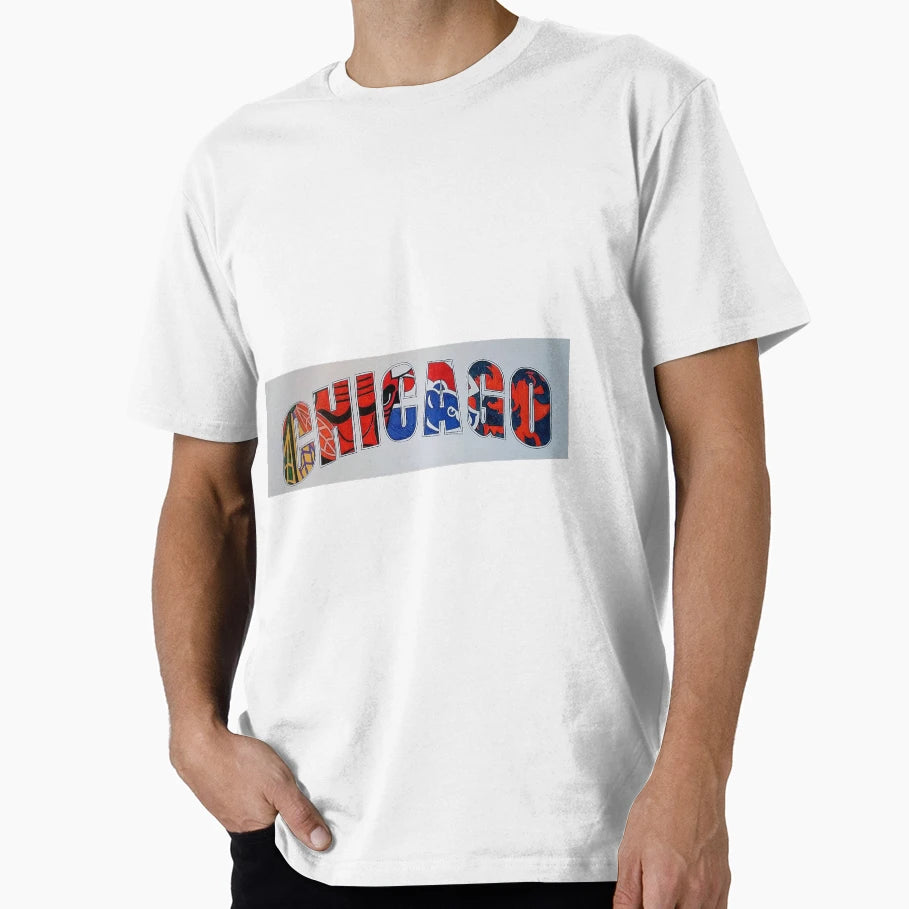 Chicago Sports T-Shirt - Minimalist Print Unisex - T-Shirt, Sweatshirt, Hoodie