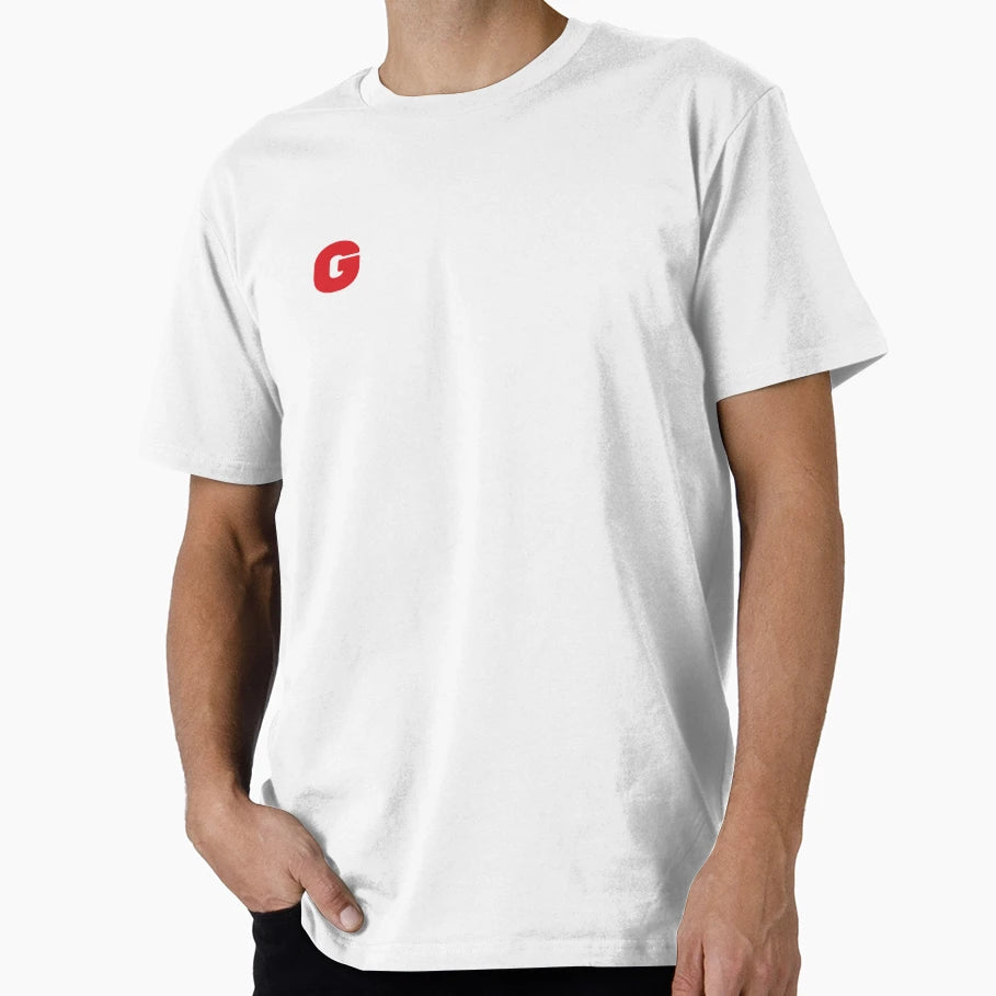 Bold Red Letter G Icon T-Shirt - Casual Everyday Wear for Adults - T-Shirt, Sweatshirt, Hoodie