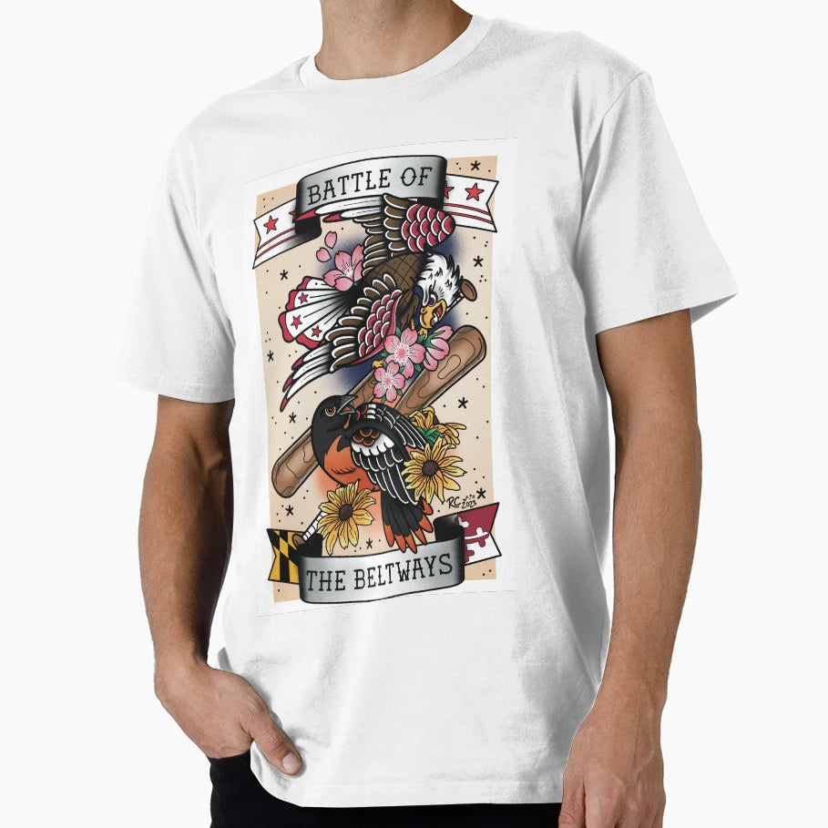 Battle Beltways Os Nats T-Shirt - Streetwear Style Unisex - T-Shirt, Sweatshirt, Hoodie