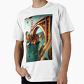 Abstract Golden Gate Bridge T-Shirt - Novelty Apparel Men Women - T-Shirt, Sweatshirt, Hoodie
