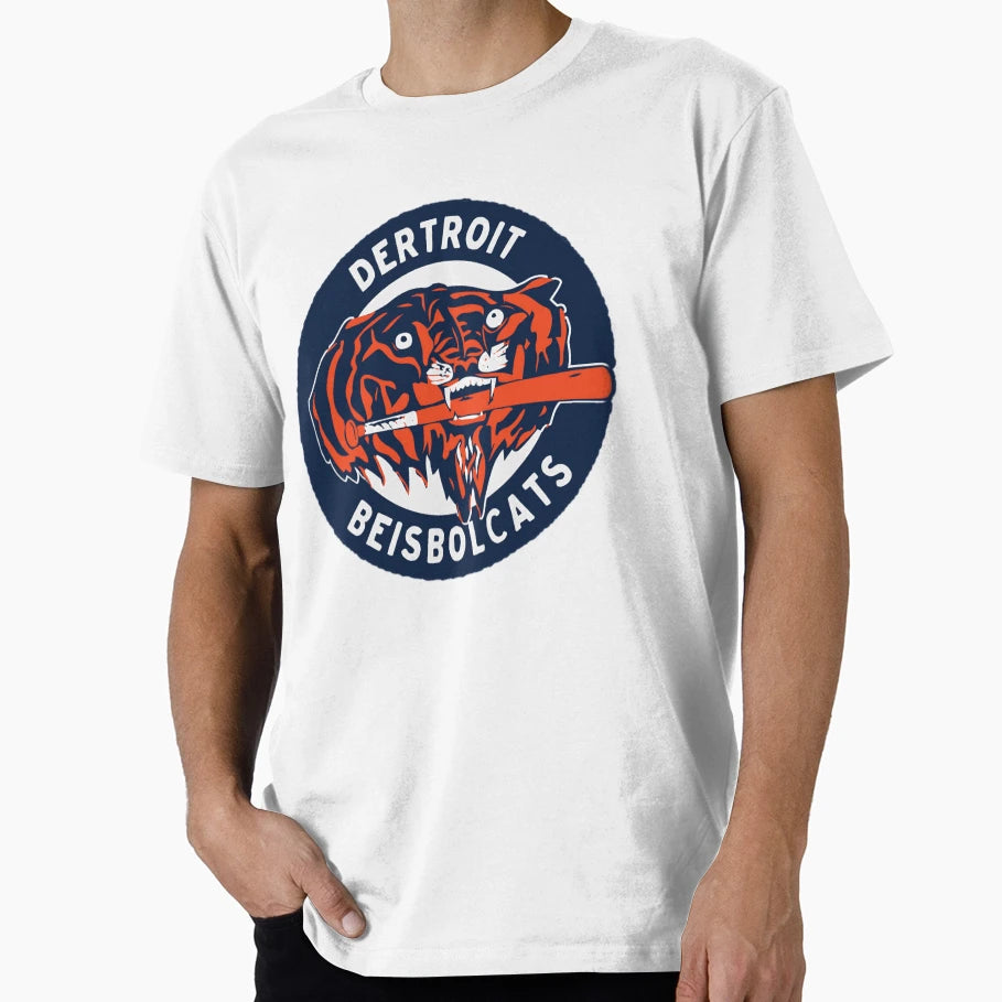 Dertroit Beisbolcats T-Shirt - Fun Novelty Design Unisex - T-Shirt, Sweatshirt, Hoodie