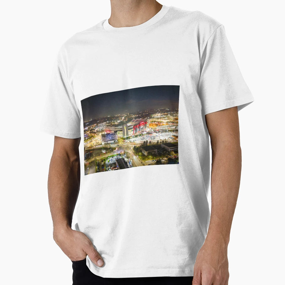 Old Trafford Night T-Shirt - Unique Graphic Men Women - T-Shirt, Sweatshirt, Hoodie
