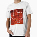 Red Brick Texas T-Shirt - Fun Novelty Design Unisex - T-Shirt, Sweatshirt, Hoodie