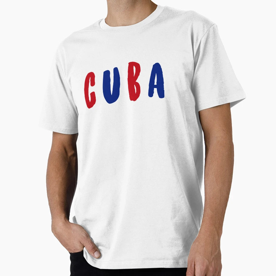 Cuba Colors Cuba Minimalist T-Shirt - Casual Everyday Wear Unisex - T-Shirt, Sweatshirt, Hoodie