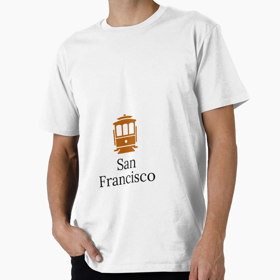 San Francisco Cable Car T-Shirt - Unique Graphic for Adults - T-Shirt, Sweatshirt, Hoodie