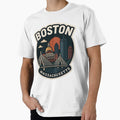 Boston Massachusetts T-Shirt - Aesthetic Graphic Unisex - T-Shirt, Sweatshirt, Hoodie