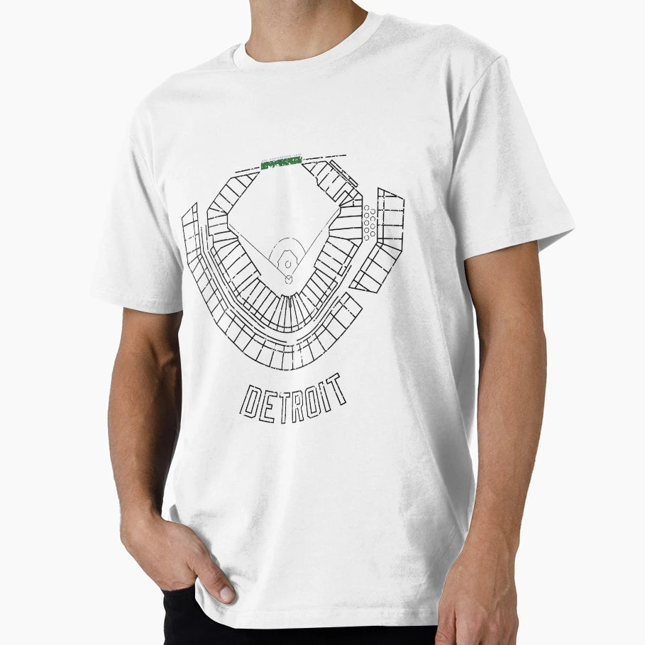 Comerica Park T-Shirt - Graphic Print Unisex - T-Shirt, Sweatshirt, Hoodie
