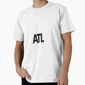 Atl Black T-Shirt - Aesthetic Graphic for Adults - T-Shirt, Sweatshirt, Hoodie