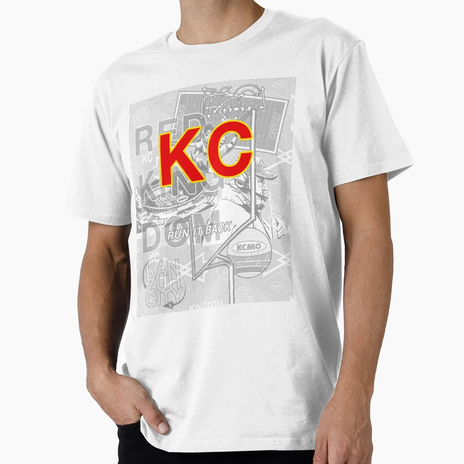 Kansas City Football Kc T-Shirt - Graphic Print Men Women - T-Shirt, Sweatshirt, Hoodie