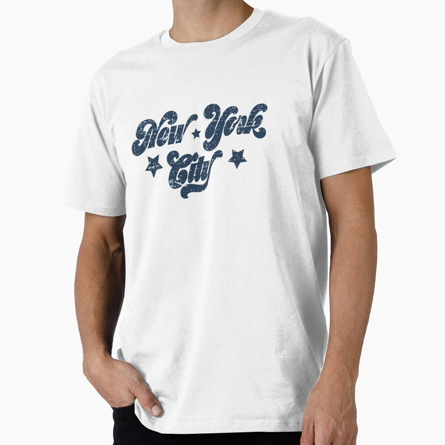 New York City 70S Hippie T-Shirt - Custom Art Print Unisex - T-Shirt, Sweatshirt, Hoodie