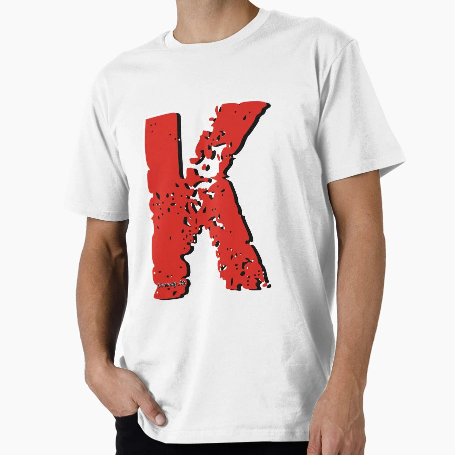 Initials K T-Shirt - Casual Everyday Wear Unisex - T-Shirt, Sweatshirt, Hoodie