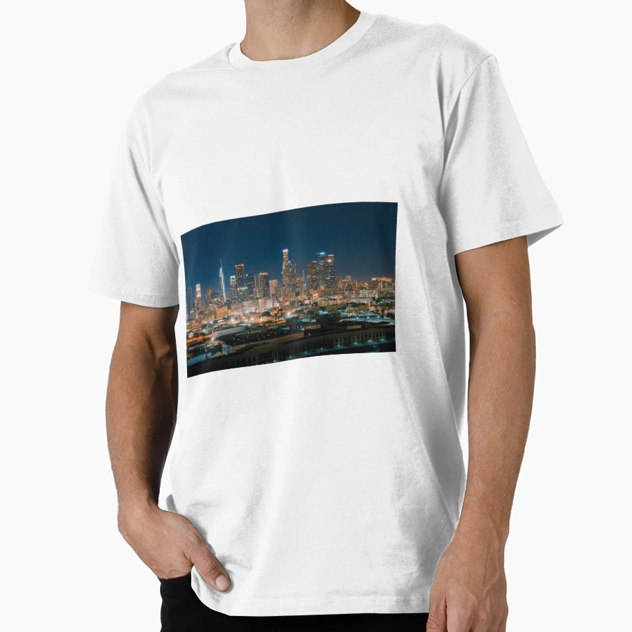 Los Angeles City Skyline T-Shirt - Trendy Graphic for Adults - T-Shirt, Sweatshirt, Hoodie