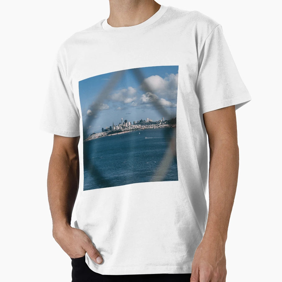 San Fransisco City T-Shirt - Custom Art Print for Adults - T-Shirt, Sweatshirt, Hoodie