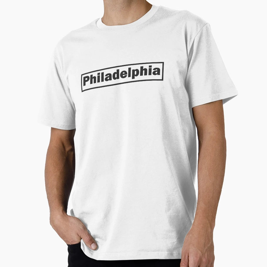Lettering Philadelphia T-Shirt - Graphic Print for Adults - T-Shirt, Sweatshirt, Hoodie
