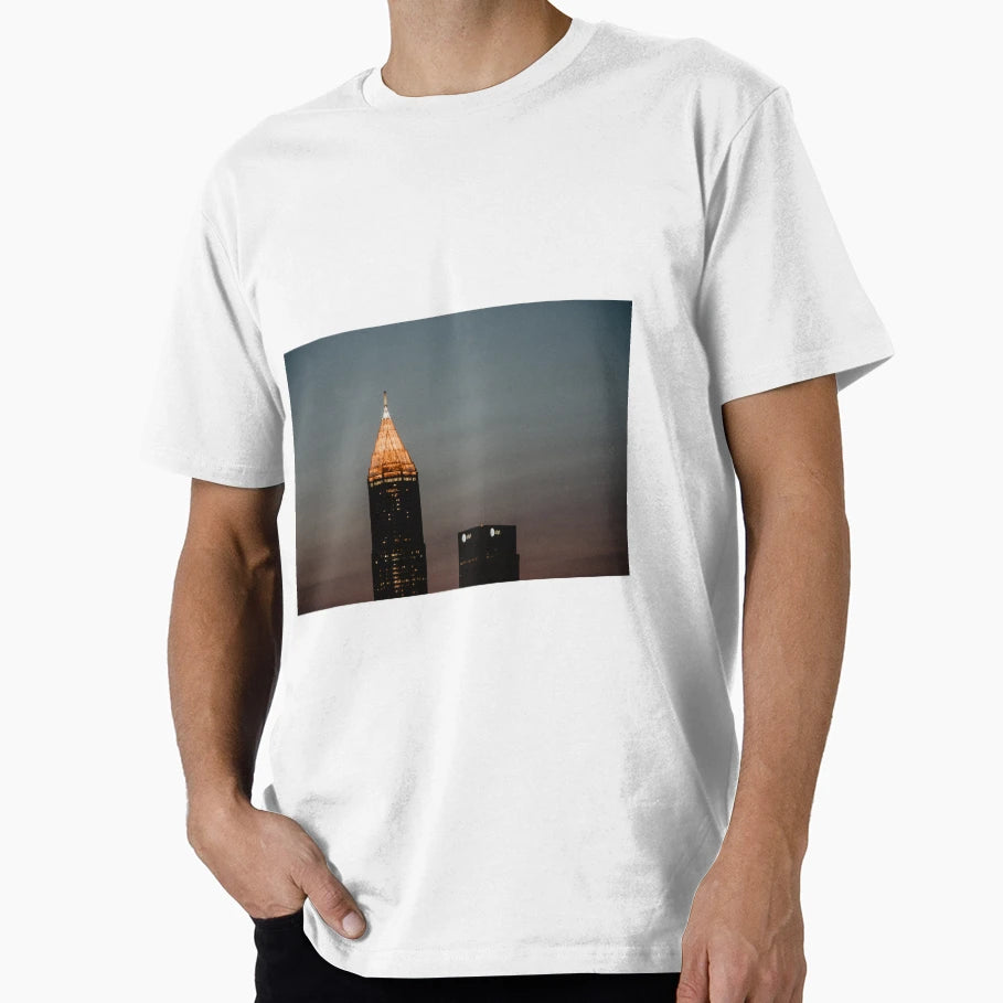 Atlanta Skyline T-Shirt - Casual Everyday Wear Men Women - T-Shirt, Sweatshirt, Hoodie